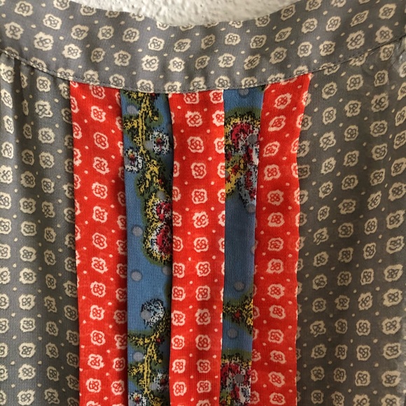 Patterson J. Kincaid Toben flowy top sz: S NWT - Picture 2 of 5